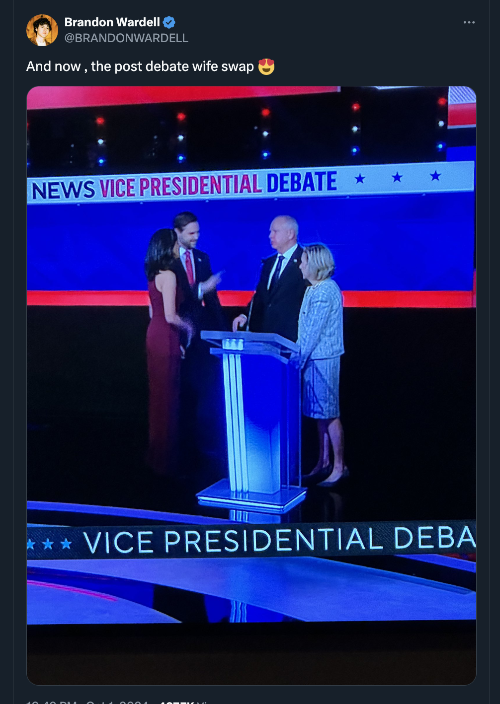 led-backlit lcd display - Brandon Wardell Brandonwardell And now, the post debate wife swap News Vice Presidential Debate Vice Presidential Deba